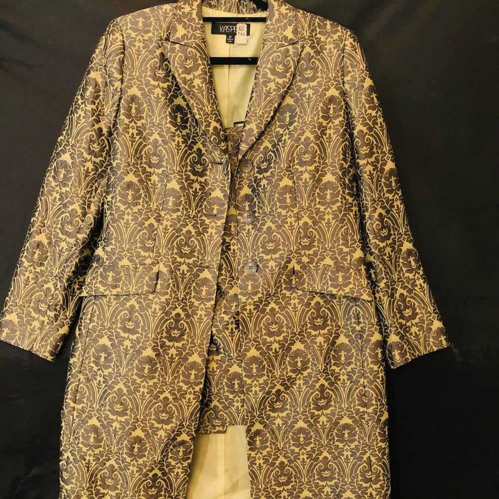 Kasper business suit.